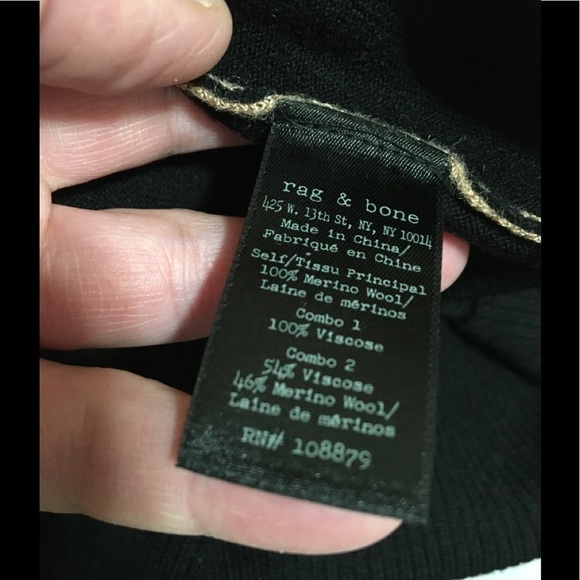 12. RAG & BONE MARISSA COLORBLOCK CREWNECK SWEATER - Picture 14 of 16